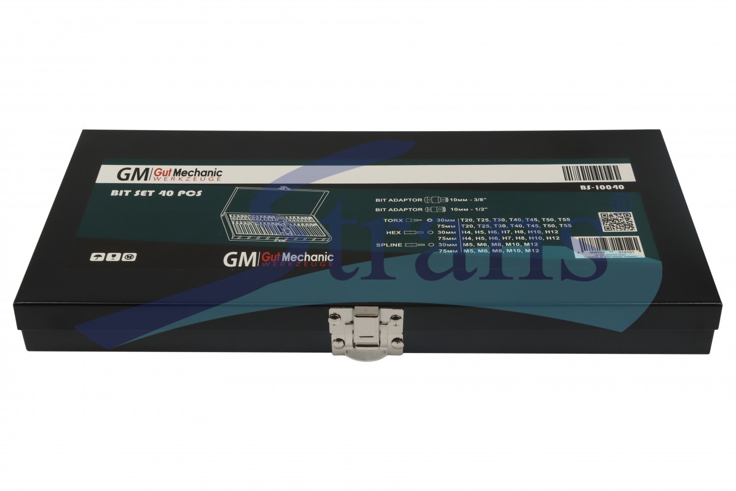 Набір Бітів Ударних Torx, Hex, Spline Gut Mechanic 40Шт Ibs10040